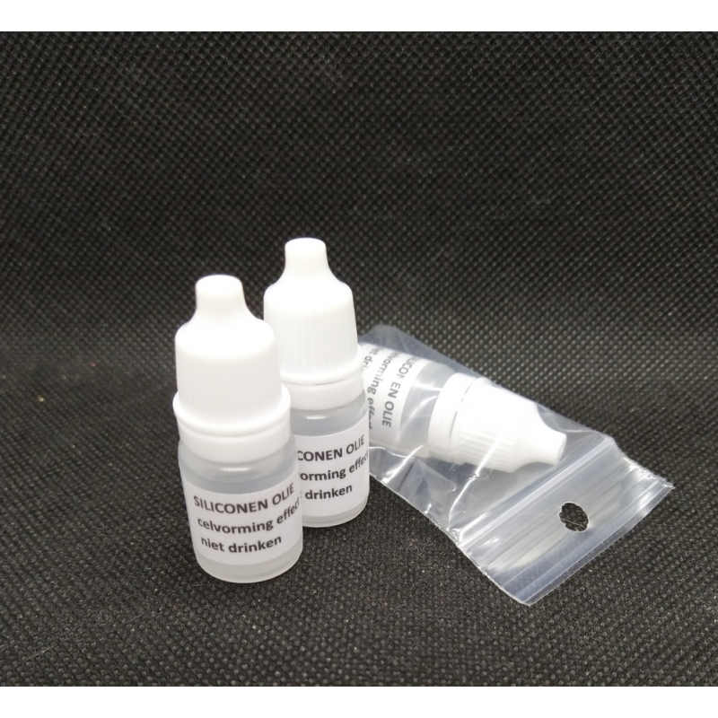 Siliconen olie 5 ml.